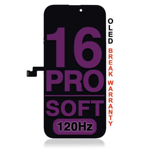 OLED Assembly Compatible for iPhone 16 Pro (Soft Premium)