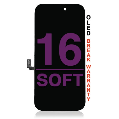 OLED Assembly Compatible for iPhone 16 (Soft Premium)