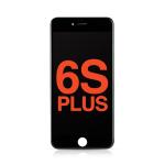 LCD Assembly with Steel Plate Compatible for iPhone 6S Plus (Aftermarket Plus /Incell) - Black