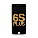 LCD Assembly with Steel Plate Compatible for iPhone 6S Plus (Refurbished) - Black