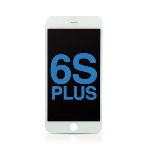 LCD Assembly with Steel Plate Compatible for iPhone 6S Plus (Aftermarket) - White