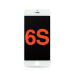 LCD Assembly with Steel Plate Compatible for iPhone 6S (Aftermarket Plus /Incell) - White
