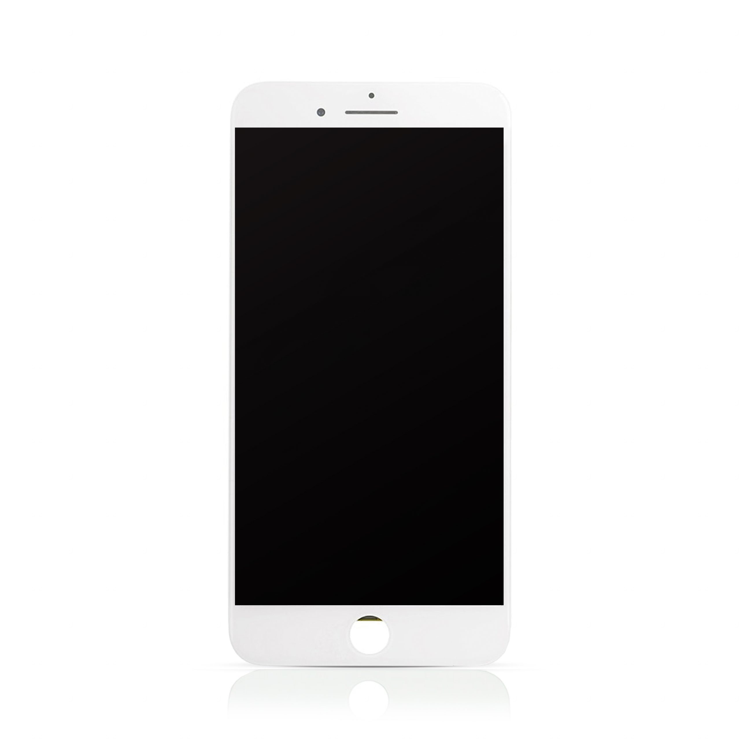 LCD Assembly with Steel Plate Compatible for iPhone 7 Plus (TFT) - White