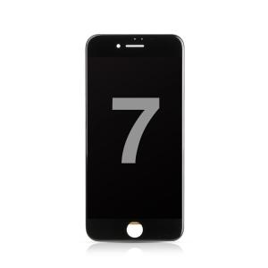 LCD Assembly with Steel Plate Compatible for iPhone 7 (PULL / B+) - Black