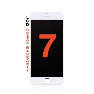 LCD Assembly with Steel Plate Compatible for iPhone 7 (Aftermarket Premium / Incell) - White
