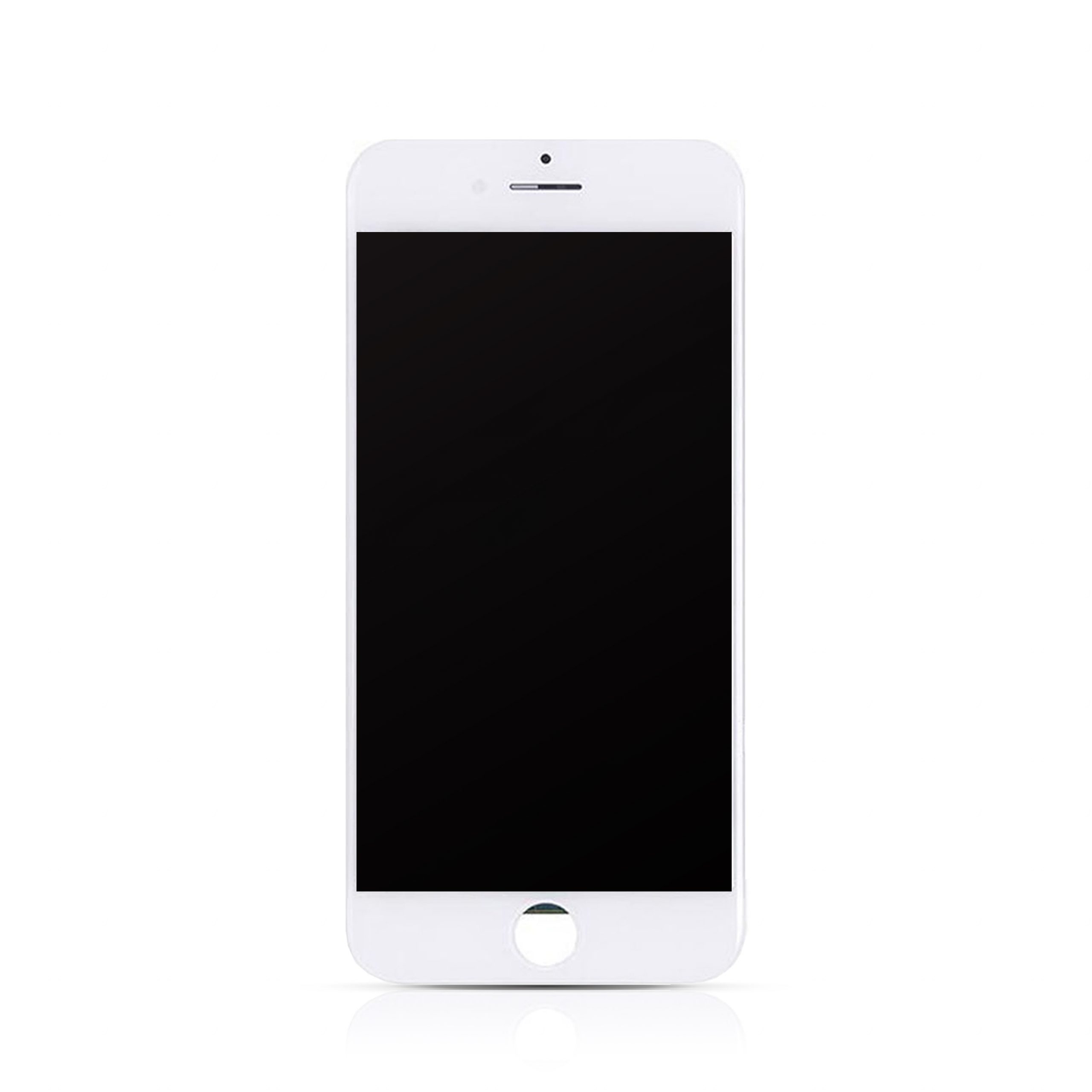 LCD Assembly with Steel Plate Compatible for iPhone 7 (TFT) - White