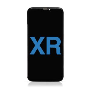 LCD Assembly with Steel Plate Compatible for iPhone XR (Aftermarket)