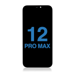 LCD Assembly with Steel Plate Compatible for iPhone 12 Pro Max (Aftermarket)