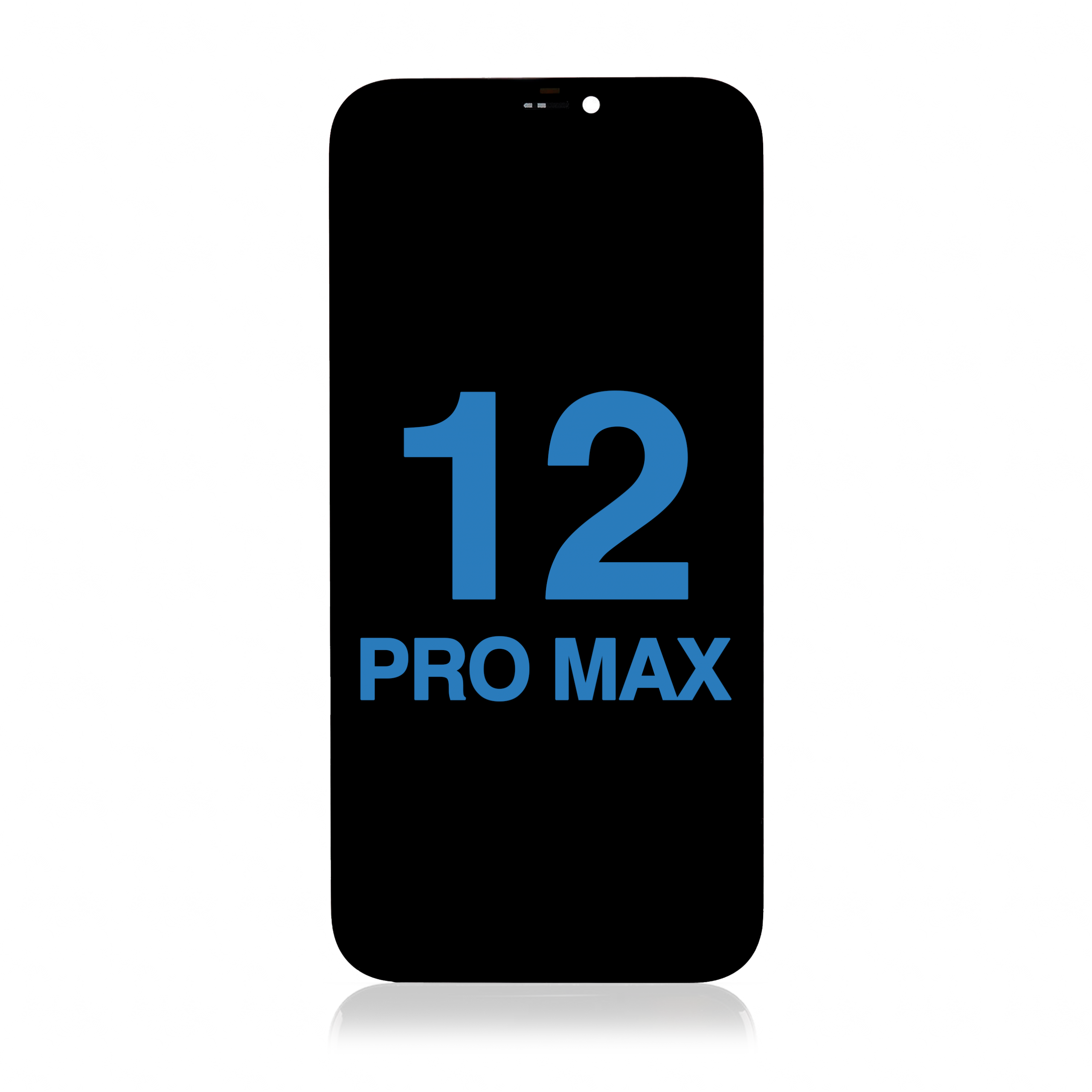 LCD Assembly with Steel Plate Compatible for iPhone 12 Pro Max (Aftermarket)