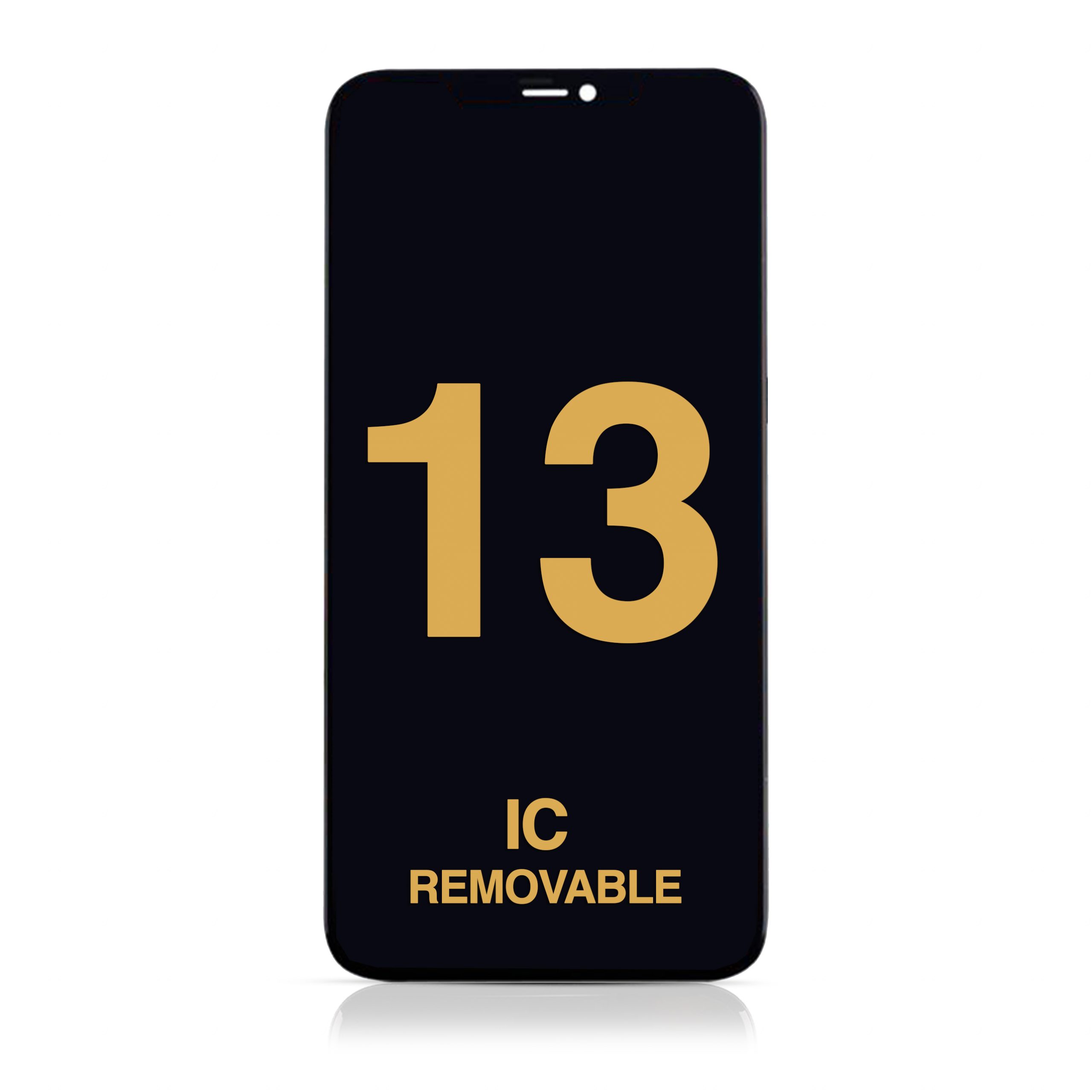 OLED Assembly with Steel Plate Compatible for iPhone 13 (Refurbished)