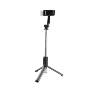 Selfie Stick Tripod S10S BT Remote, Flexible Anti Shake with LED Light