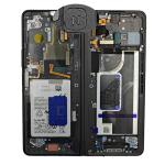 Service Pack - Battery and Inner OLED Assembly With Frame Compatible for Samsung Galaxy Z Fold 5 5G - Gray