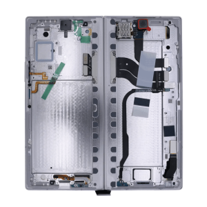 Service Pack - Battery and Inner OLED Assembly With Frame Compatible for Samsung Galaxy Z Fold 7 5G - Silver Shadow