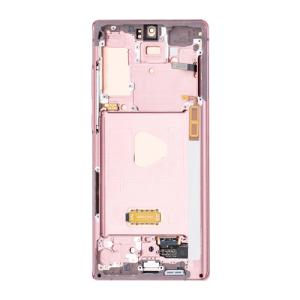Service Pack - Battery and OLED Assembly With Frame Compatible for Samsung Galaxy Note 20 5G - Mystic Bronze