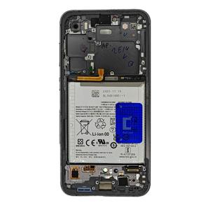 Service Pack - Battery and OLED Assembly With Frame Compatible for Samsung Galaxy S23 FE 5G - Graphite