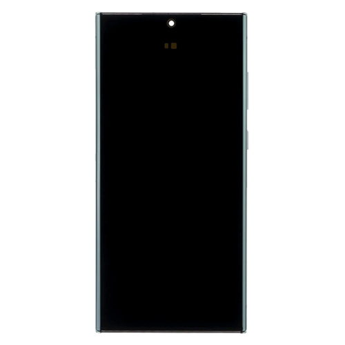 Service Pack - Battery and OLED Assembly With Frame Compatible for Samsung Galaxy S23 Ultra 5G - Graphite