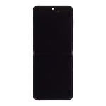 Service Pack - Battery and OLED Assembly With Frame Compatible for Samsung Galaxy Z Flip 4 5G - Bora Purple