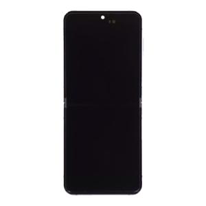 Service Pack - Battery and OLED Assembly With Frame Compatible for Samsung Galaxy Z Flip 4 5G - Bora Purple