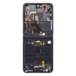 Service Pack - Battery and OLED Assembly With Frame Compatible for Samsung Galaxy Z Flip 5 5G - Gray