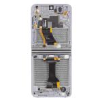 Service Pack - Battery and OLED Assembly With Frame Compatible for Samsung Galaxy Z Flip 5 5G - Lavender