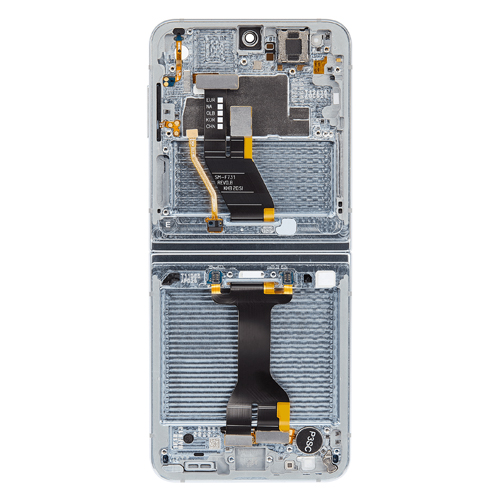 Service Pack - Battery and OLED Assembly With Frame Compatible for Samsung Galaxy Z Flip 5 5G - Mint