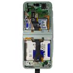 Service Pack - Battery and OLED Assembly With Frame Compatible for Samsung Galaxy Z Flip 6 5G - Mint
