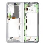 Service Pack - Battery and OLED Assembly With Frame Compatible for Samsung Galaxy Z Fold 3 5G - Phantom Silver