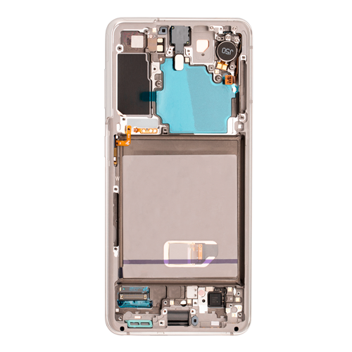 Service Pack - Battery and OLED Full Screen Compatible for Samsung Galaxy S21 5G - Phantom White
