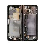 Service Pack - Battery and Inner OLED Assembly With Frame Compatible for Samsung Galaxy Z Fold 4 5G - Burgundy