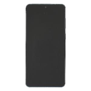 Service Pack - Battery and OLED Assembly With Frame and Front Camera Compatible Samsung for Galaxy S25 Edge 5G - Titanium Jetblack