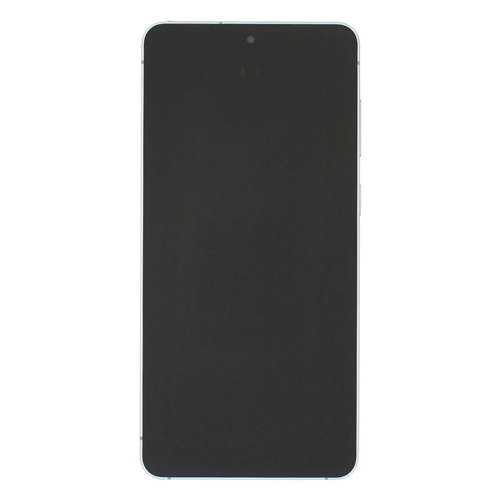 OLED Assembly With Frame Compatible Samsung for Galaxy S25 Edge 5G (Refurbished) - Titanium Silver