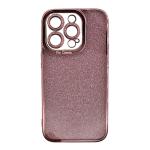 Shiny Glitter with Camera Lens Protection Case for Apple iPhone 14 Pro - Rose Golden