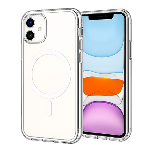 Shock-Absorption Bumper with Magsafe Case for Apple iPhone 11 - Clear