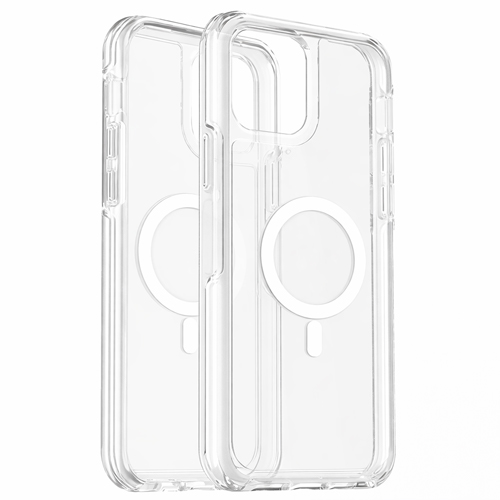 Shock-Absorption Bumper with Magsafe Case for Apple iPhone 17 - Clear
