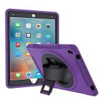 Shockproof Heavy Duty Rugged Defender Case for Apple iPad Air 2 - Purple