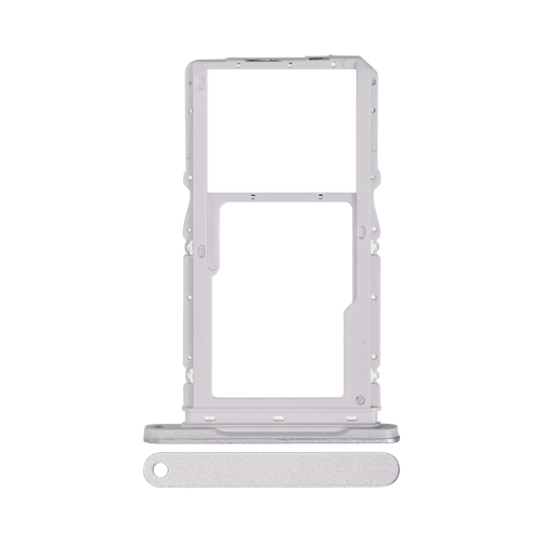 Sim Card & Micro SD Tray Compatible for Samsung Galaxy Tab A9 Plus (X215 / X218 / 2023) - Silver