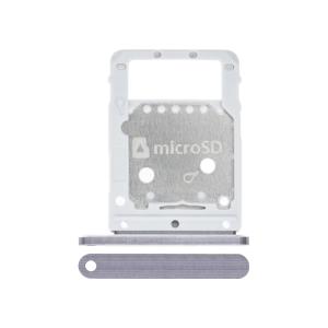 Sim Card & Micro SD Tray Compatible for Samsung Galaxy Tab S7 Plus (T970 / T976B / 2020) - Mystic Black