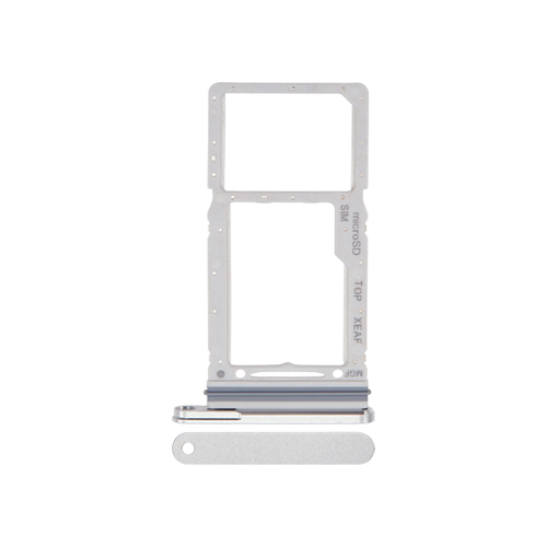 Sim Card & Micro SD Tray Compatible for Samsung Galaxy Tab S9 FE 10.9" (X510 / X516B / 2023) - Silver