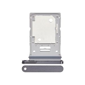 Sim Card & Micro SD Tray Compatible for Samsung Galaxy Tab S9 FE Plus (X610 / X616 / 2023) - Gray