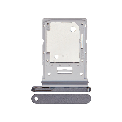 Sim Card & Micro SD Tray Compatible for Samsung Galaxy Tab S9 FE Plus (X610 / X616 / 2023) - Gray