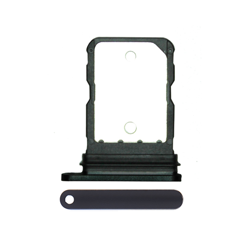 Single Sim Tray Compatible for Google Pixel 8 - Black