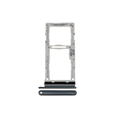 Single Sim Tray Compatible for LG G8X ThinQ / V50S ThinQ 5G - Black