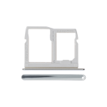 Single Sim Tray Compatible for LG Stylo 6 / K71 - Silver