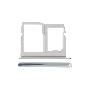Single Sim Tray Compatible for LG Stylo 6 / K71 - Silver