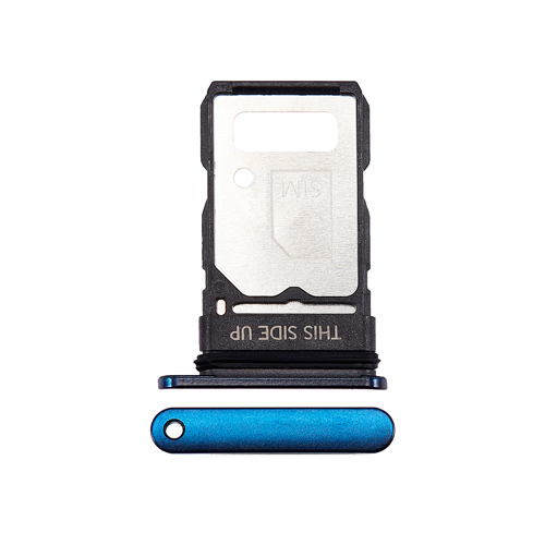 Sim Tray Compatible for Moto Edge 5G (XT2141 / 2021) - Blue