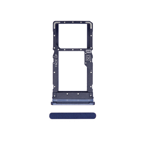 Sim Tray Compatible for Moto G Stylus 5G (XT2215 / 2022) - Blue
