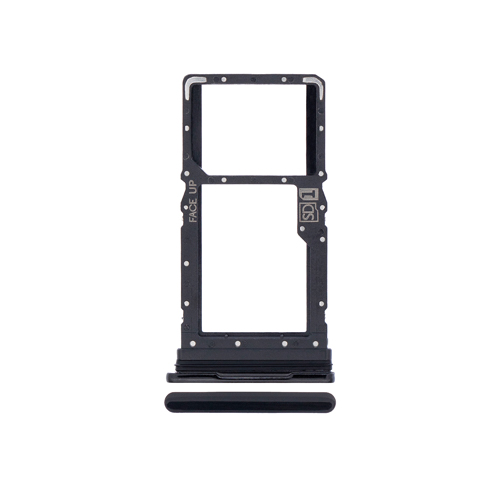 Sim Tray Compatible for Moto G8 Power (XT2041-1 / XT2041-3 / 2020) - Black