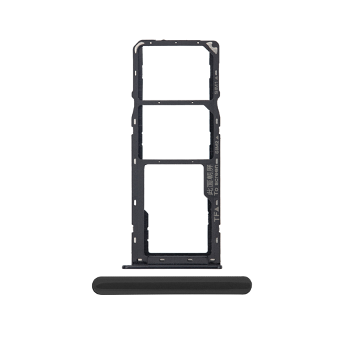 Dual Sim Tray Compatible for Samsung Galaxy A10S (A107 / 2019) / A20S (A207 / 2019) - Black