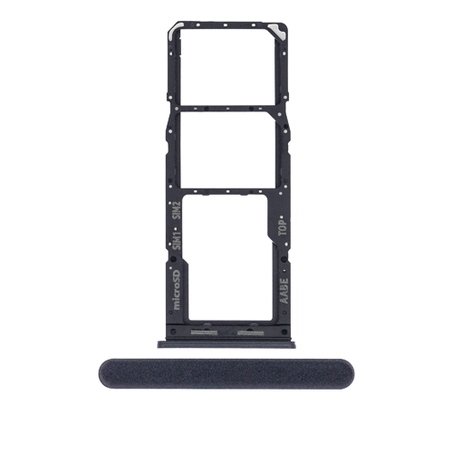 Dual Sim Tray Compatible for Samsung Galaxy A12 (A125 / 2020) - Black