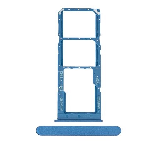 Dual Sim Tray Compatible for Samsung Galaxy A12 (A125 / 2020) - Blue